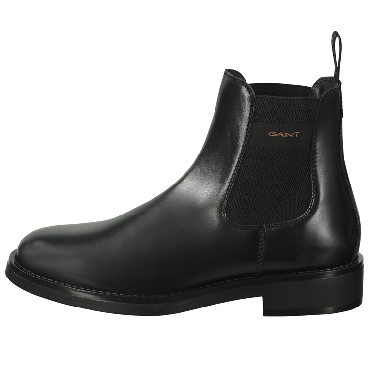 Czarne męskie buty zimowe