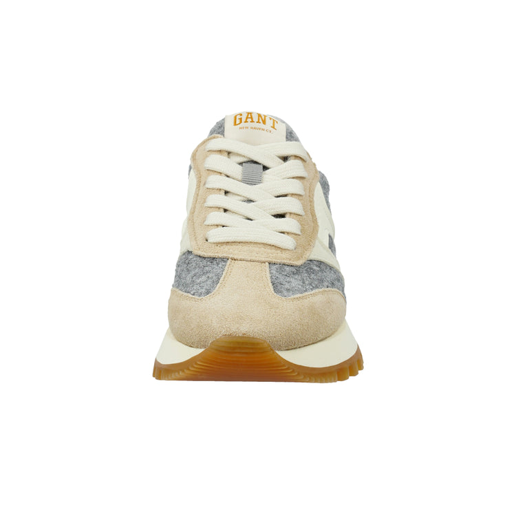 Damskie sneakersy Caffay zamszowo-wełniane