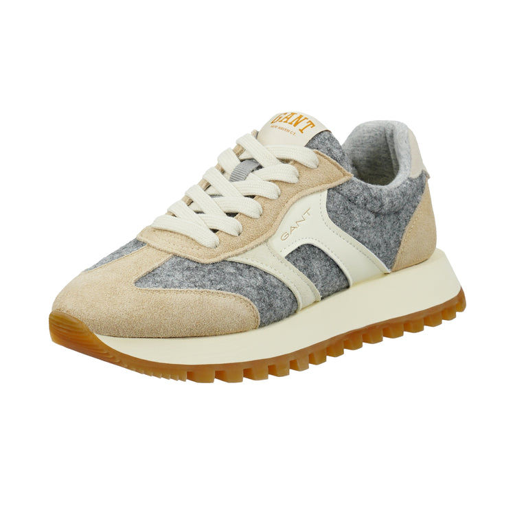 Damskie sneakersy Caffay zamszowo-wełniane