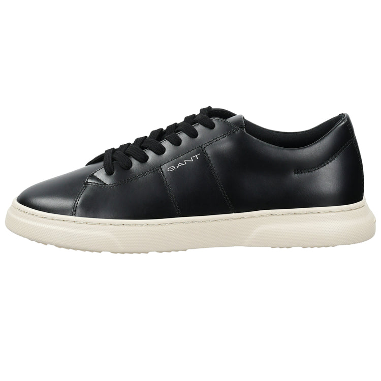 Skórzane buty sportowe męskie czarne