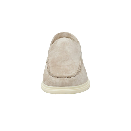 Skórzane obuwie męskie szare