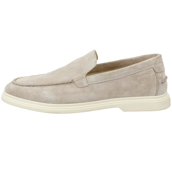 Skórzane obuwie męskie szare