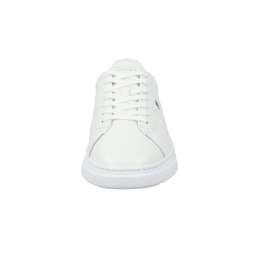 Skórzane buty sportowe męskie białe