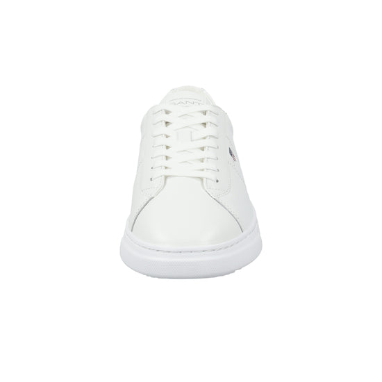 Skórzane buty sportowe męskie białe