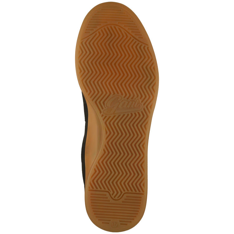 Skórzane buty sportowe damskie brązowe