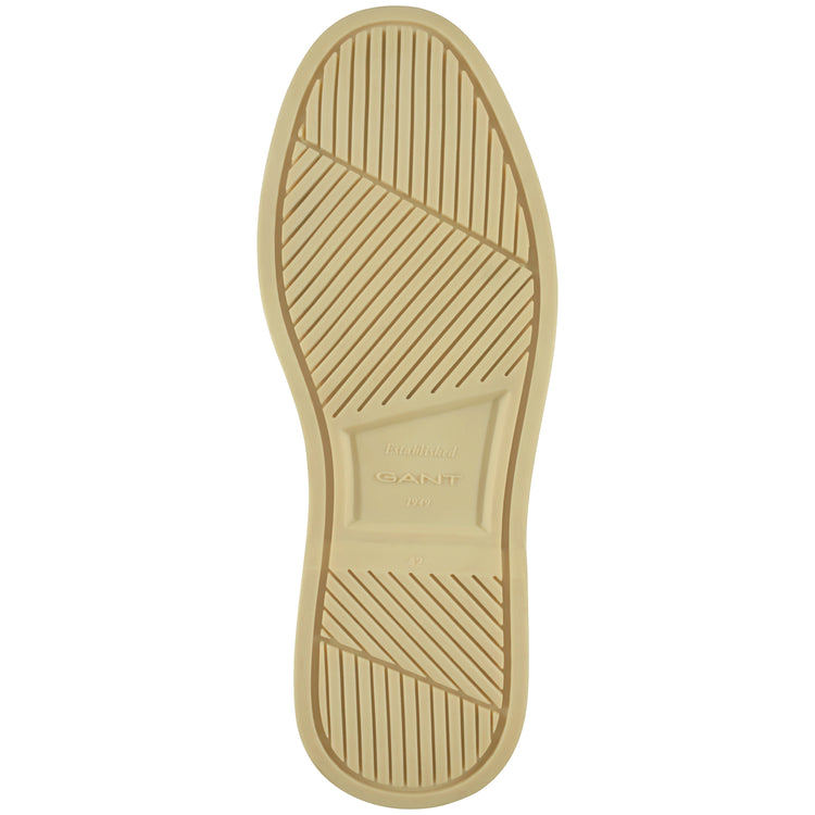 Skórzane loafersy męskie brązowe