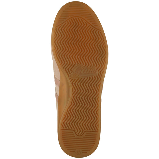 Skórzane buty sportowe damskie różowe