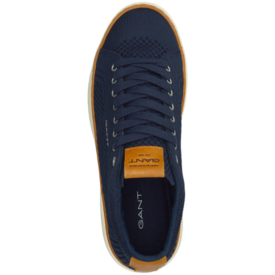 Sneakersy męskie granatowe