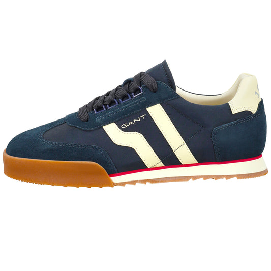 Sneakersy męskie granatowe
