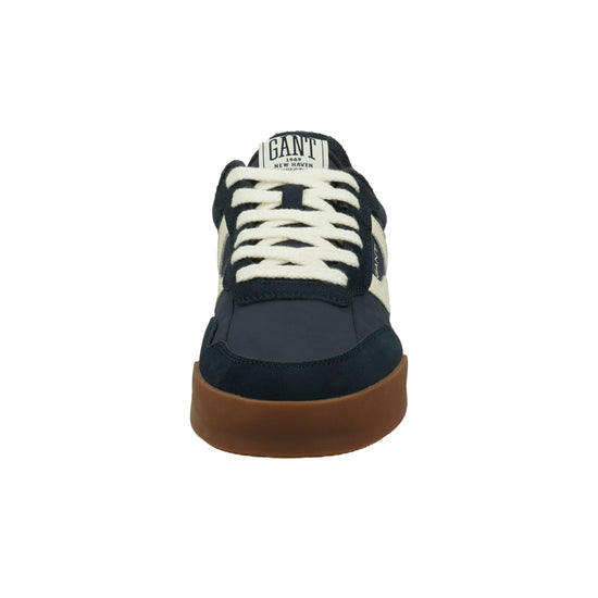 Sneakersy męskie granatowe