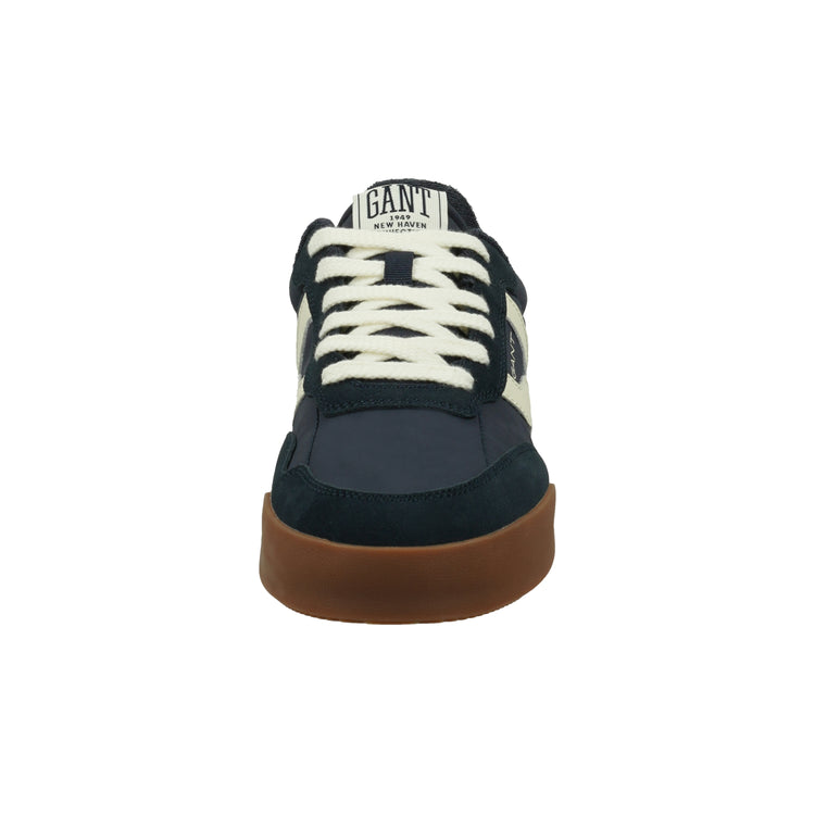 Sneakersy męskie granatowe