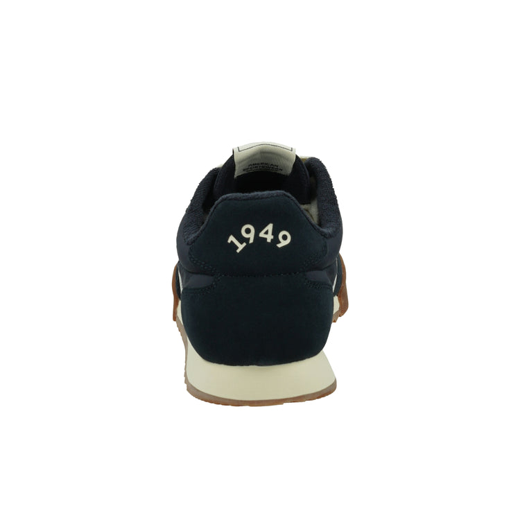Sneakersy męskie granatowe