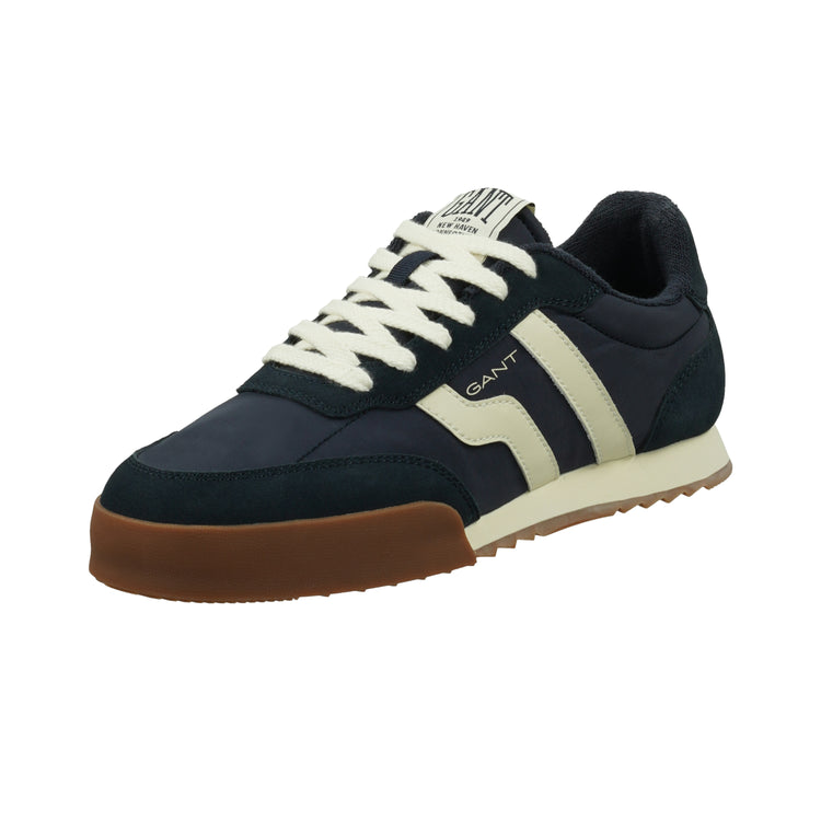 Sneakersy męskie granatowe