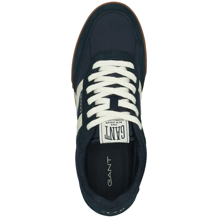 Sneakersy męskie granatowe