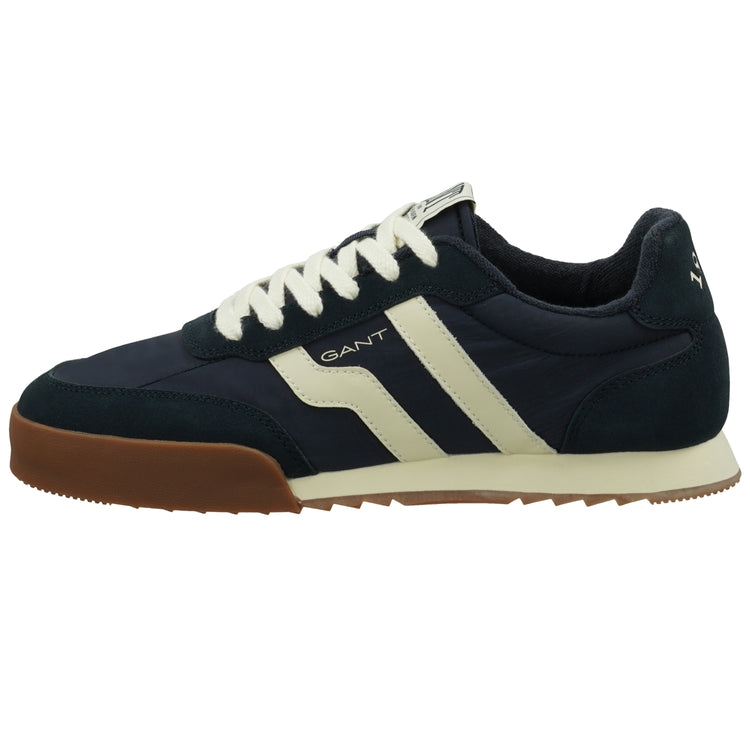 Sneakersy męskie granatowe