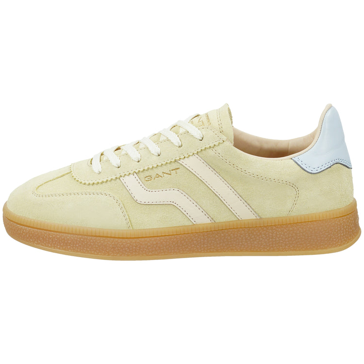 Skórzane sneakersy damskie białe