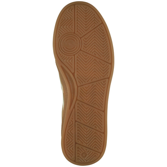 Skórzane buty sportowe damskie brązowe