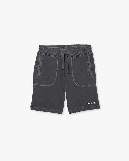 Bawełniane szorty męskie regular fit szare