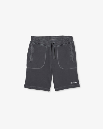 Bawełniane szorty męskie regular fit szare