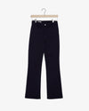 Spodnie jeansowe damskie slim fit granatowe