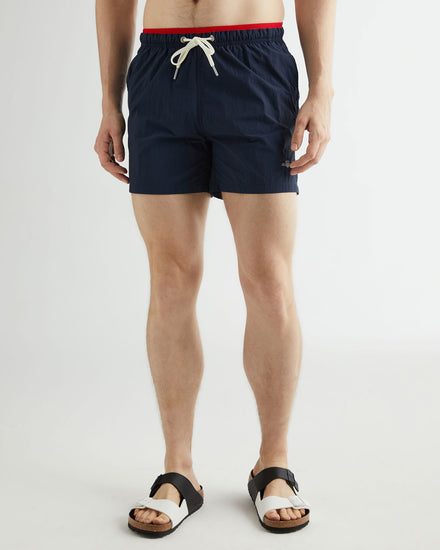 Szorty kąpielowe męskie regular fit granatowe