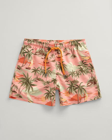 Szorty kąpielowe męskie regular fit różowe