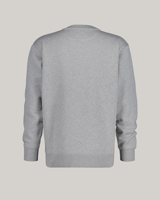 Bluza z okrągłym dekoltem i nadrukiem Crest