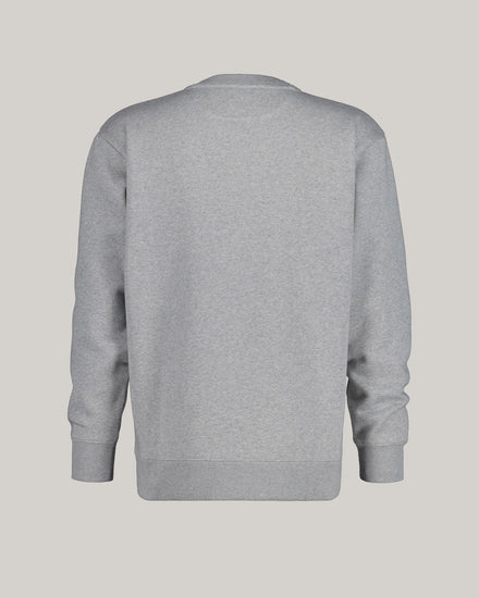 Bluza z okrągłym dekoltem i nadrukiem Crest