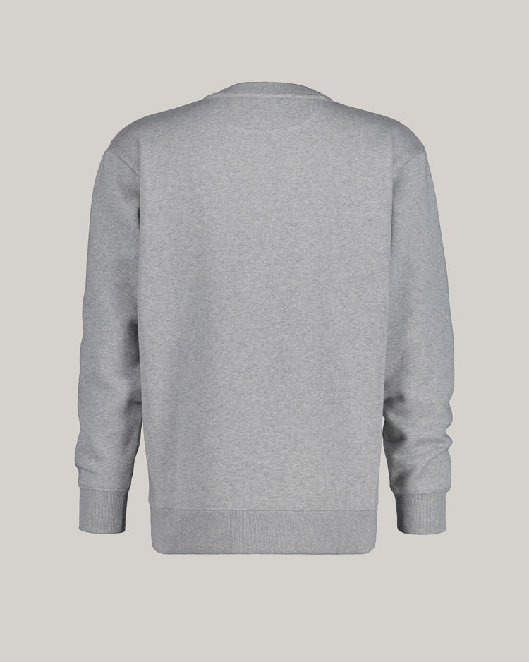 Bluza z okrągłym dekoltem i nadrukiem Crest