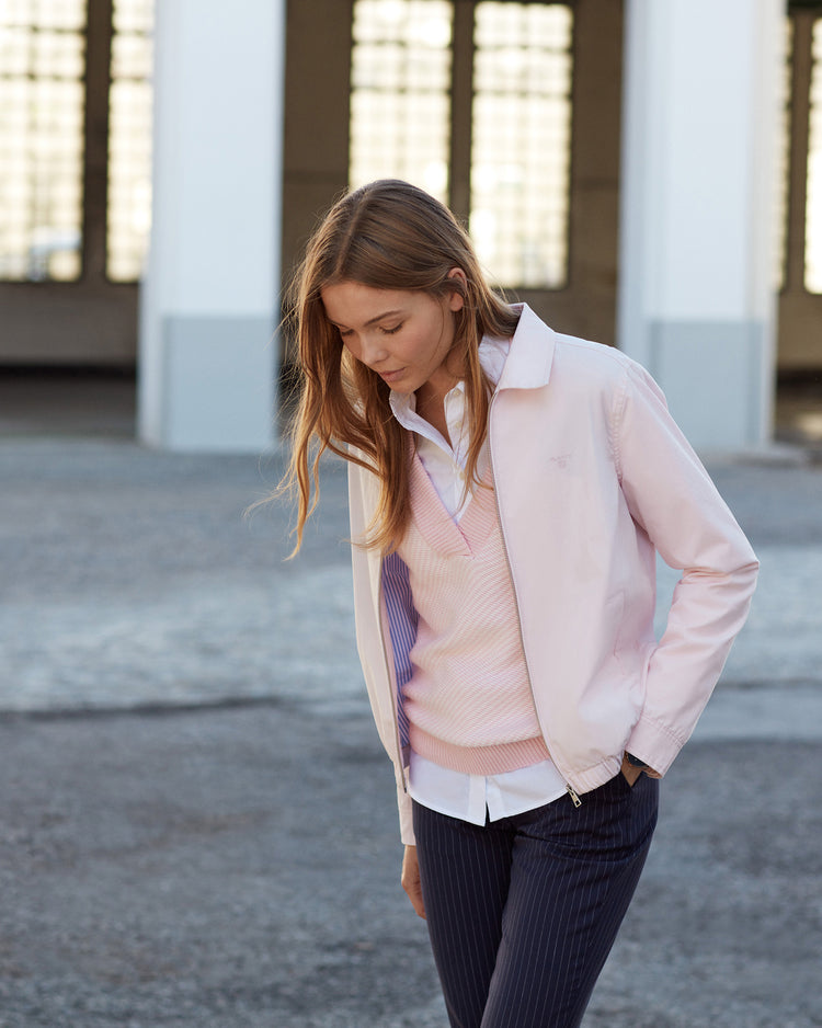 Lekka bawełniana wiatrówka damska