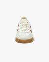 Damskie wielokolorowe zamszowe sneakersy Cuzima Metallic