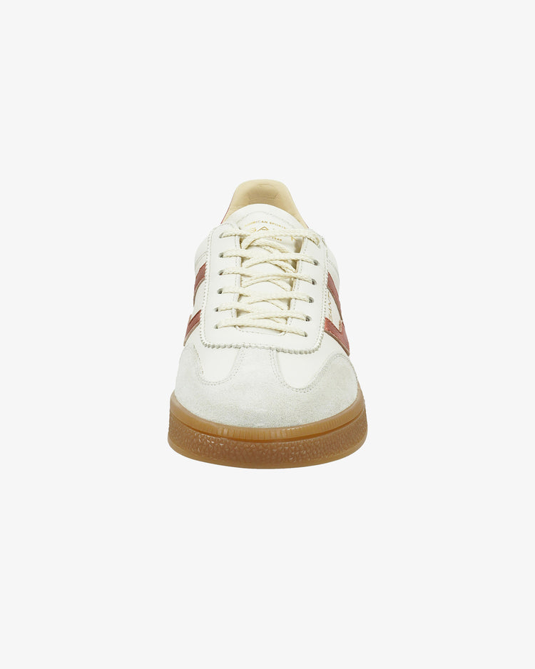 Damskie wielokolorowe zamszowe sneakersy Cuzima Metallic