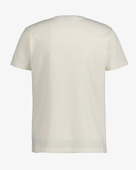 T-shirt o waflowej fakturze