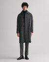 Sweter męski z golfem regular fit czarny