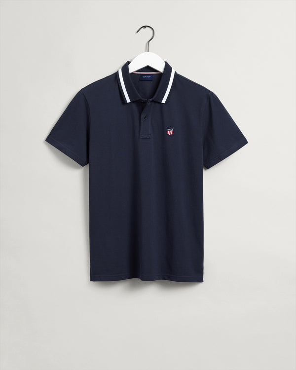 Męska koszulka polo z piki retro