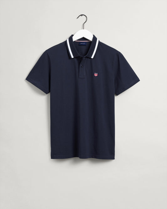 Męska koszulka polo z piki retro