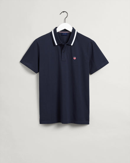 Męska koszulka polo z piki retro