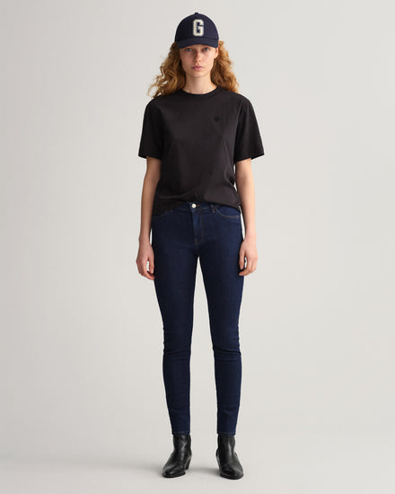 Damskie jeansy indygo Nella skinny fit