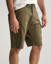 Szorty męskie relaxed fit zielone