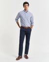 Spodnie męskie slim fit granatowe