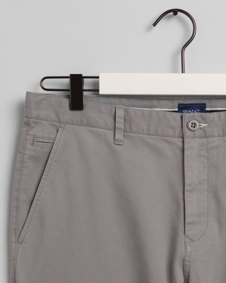 Męskie chinosy Molsey z czesanej bawełny