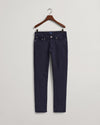 Spodnie jeansowe męskie extra slim fit granatowe