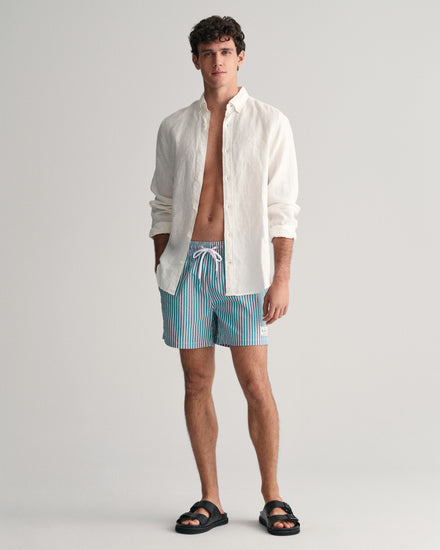 Szorty kąpielowe Seersucker