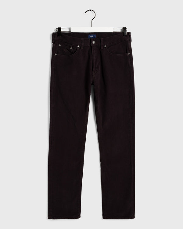 Jeansy męskie z miękkiego diagonalu slim z 5 kieszeniami