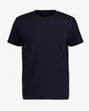 Bawełniany t-shirt męski z okrągłym kołnierzykiem regular fit