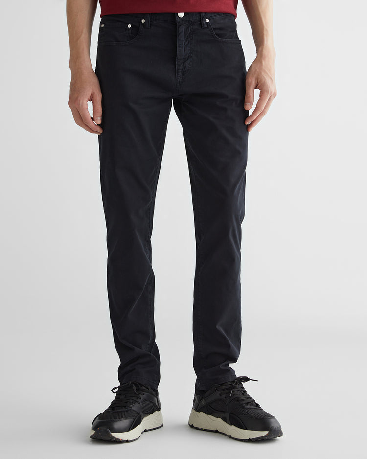 Spodnie męskie regular fit czarne