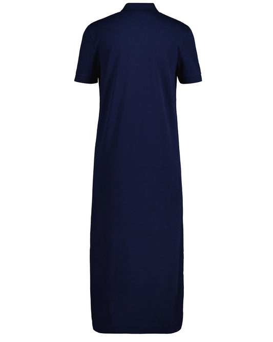 Bawełniana sukienka damska polo z krótkim rękawem relaxed fit