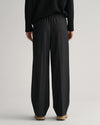 Spodnie damskie relaxed fit czarne