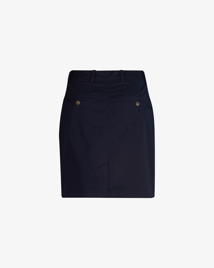 Spódnica damska regular fit niebieska