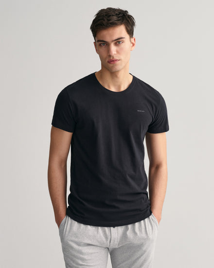 Bawełniany t-shirt męski z dekoltem V